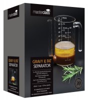 m c glass gravy/fat separator 500ml