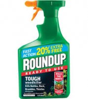 Roundup Tough Weed Killer Spray - 1.2Ltr