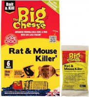 Rat & Mouse Killer2 Grain Bait Sachets 6x25g