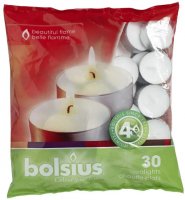 Bolsius Tealight 30 Pack-4 Hour