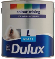 dulux v/ matt base light