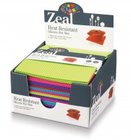 Zeal Silicone Square Trivet 18cm Assorted