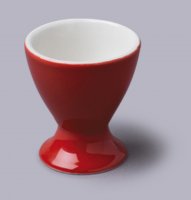 W M Bartleet & Sons Ceramic Egg Cup Red