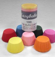 NJ Products Multicoloured Mini Muffin Cases (Pack of 100)