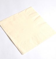 NJ Products Deeptone Napkins 33cm (Pack of 20) - Cream