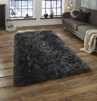 Think Rugs Polar PL 95 Charcoal - Various Sizes