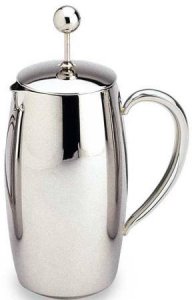 Caf Stl Bellux Double Wall Mirror Finish 3 Cup Cafetiere