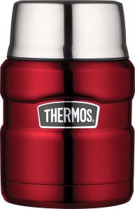 Thermos King Stainless Steel Food Flask Red 470ml