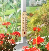 Ambassador Wooden Thermometer 12'' (30cm)