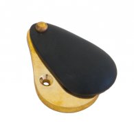 Ebony Plain Escutcheon