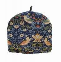 William Morris Navy Minor Strawberry Thief Standard Tea Cosy