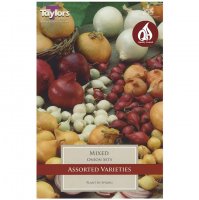 Taylors Assorted Onion Sets - 50 Mixed Bulbs
