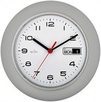 Acctim Date Minder Wall Clock - Grey