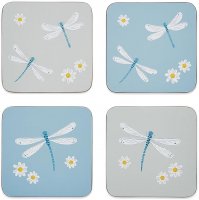 Cooksmart English Meadows Set of 4 Coasters