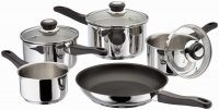 Judge Vista Draining 5 Piece Saucepan Set