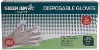 Green Jem Disposable Gloves- 500pk