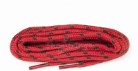 Shoe-String Red and Black Walking Boot Laces -150cm