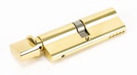 Lacquered Brass 45/45 5pin Euro Cylinder/Thumbturn