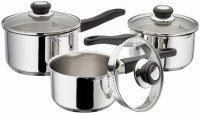 Judge Vista Draining 3 Piece Saucepan Set