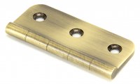 Aged Brass 3" Dummy Butt Hinge (Single)