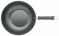 KitchenCraft World of Flavours Oriental CrbnStl NS Wok 30cm/12"