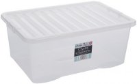 whatmore 45lt crystal box & lid clear