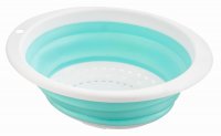 Home+ Collapsible Oval Silicone Colander - Assorted