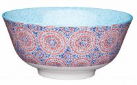 kitchencraft glazed stoneware bowl mosaic 15.5x7.5cm