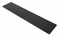 Black 700mm x 150mm Kick Plate