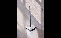 Miller Miami Toilet Brush Set - Stainless Steel