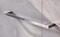 Miller Miami Towel Rail Single 500mm - Stainless Steel