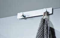 Miller Classic Shower Door & Screen Fitting 4 Hook - Chrome