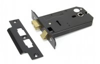 Black 5" Horizontal 3 Lever Sash Lock