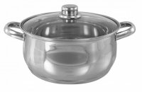 Buckingham Deep Casserole Dish With Glass Lid - 24cm