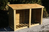 Churnet Valley Heavy Duty Logstore - 4'X6'