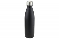 Apollo Housewares Stainless Steel Water Bottle 500ml - Black