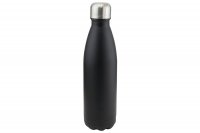 Apollo Housewares Stainless Steel Water Bottle 500ml - Black