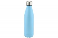 Apollo Housewares Stainless Steel Water Bottle 500ml - Sky Blue