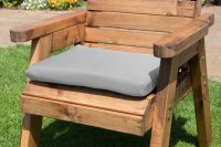 Charles Taylor Single Chair Cushion - Grey