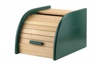 Apollo Rubberwood Mini Bread Bin - Fjord