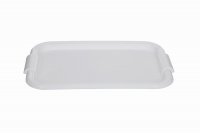 Whitefurze 41cm Rectangular Tray - White