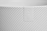 Elho Jazz Round 14cm Silky White Plant Pot