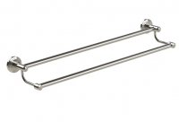 Miller Oslo Double Towel Rail 655mm - Polished Nickel