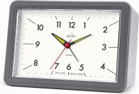 Acctim Drake Sweep Alarm Clock - Grey