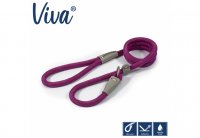 Viva Slip Rope Lead Reflective - Purple 1.2m x 12mm