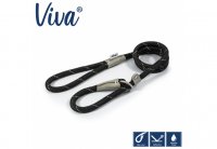 Ancol Viva Rope Slip Reflective Black 1.5mx12m