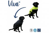 Ancol Viva Reversible Coat Black/Hi-Vis - 50cm Large