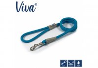 Ancol Viva Rope Lead Reflective - Blue 1.07m x10mm