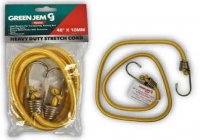 Green Jem 48" x 10mm Heavy Duty Stretch Cord