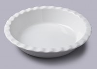 WM Bartleet & Sons Round Crinkle Pie Dish 27cm